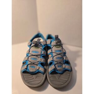 Nevados Women's Focus Gray Blue Water Sandals Shoes Size 11